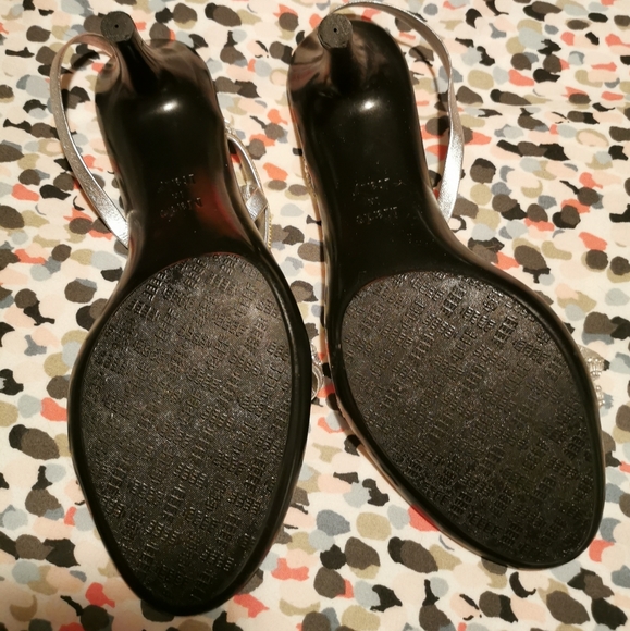 Womens Crystal Strap Heels - Picture 2 of 3